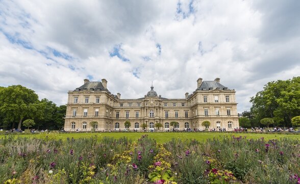 Palais du Luxembourg, Jardin du Luxembourg, Quartier Latin, Paris, Ile-de-France, France