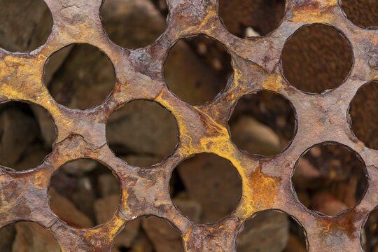 Rusty grid, Langanes Peninsula, Iceland