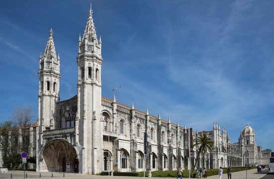 Mosteiro dos Jer&oacute;nimos, Hieronymus Monastery, Bel&eacute;m, Lisbon, Lisbon District, Portugal