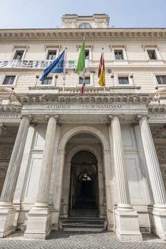 Government building, Palazzo di Montecitorio, Rome, Italy