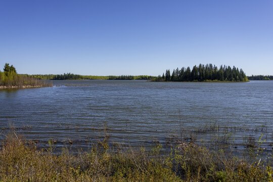Tawayik Lake, Elk Island National Park, Alberta, Canada