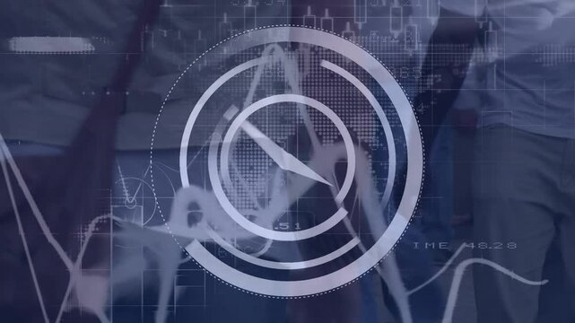 Round macro cell over wearing face mask