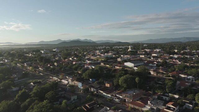 City of Corumba close to the Corumba river in the state of Mato Grosso in Brazil.