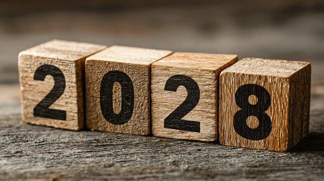 wood type font type blocks