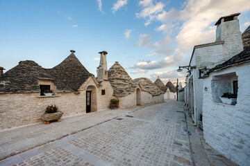 The fairytale trulli houses of Alberobello, Italy © Tomasz Warszewski