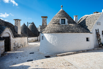 The fairytale trulli houses of Alberobello, Italy © Tomasz Warszewski