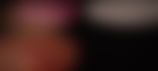 Obraz premium Abstract grainy background, with soft blurred, gradients of deep, red, dark purple, and muted beige, tones in a, dark, moody atmosphere