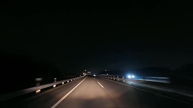 知多横断道路　愛知県　日本　移動映像