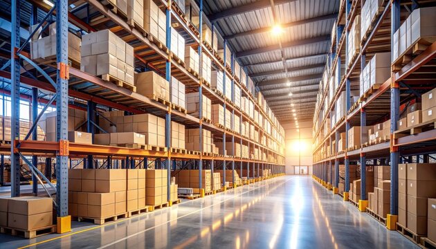 Warehouse interior storage