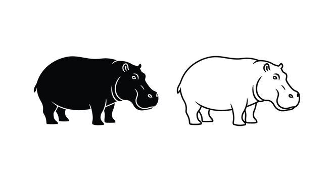 Hippopotamus vs Hippo: Key Differences Explained Vector