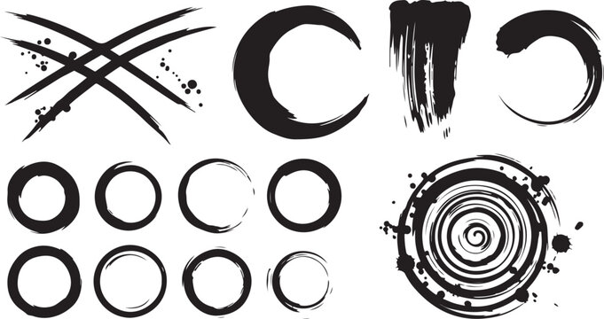 A circular vector illustration of the Leo zodiac sign symbol featuring a golden sun pattern with elegant line art swirls and spiral design elements for a modern web logo