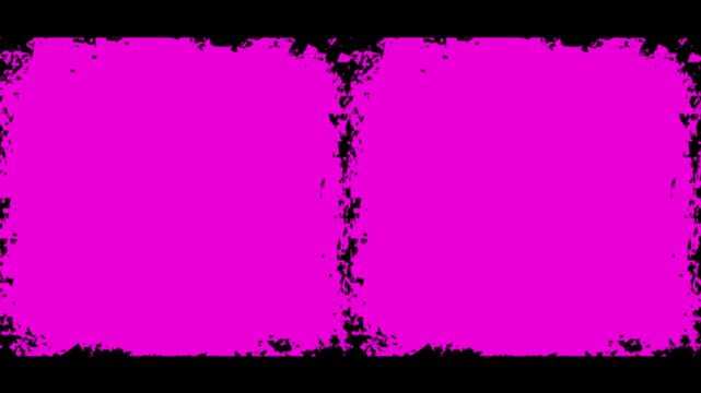Dirty grunge flashing light transition for cinematic dramatic cuts. Loopable Animation.