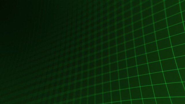 3d cinematic perspective of grid lines loop animation retro background. 4K loopable footage