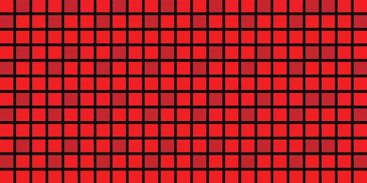 red checkered background with a glowing black base. viktor