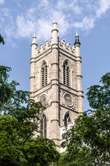 Obraz premium Notre-Dame Basilica of Montreal