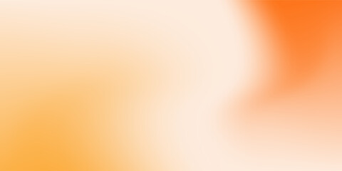 Beautiful Autumn Background Template, Orange and cream gradation color artwork. Blurred minimal orange gradient. Perfect for autumn or fall, thanksgiving, halloween designs. Cozy orange backdrop. © Marsub
