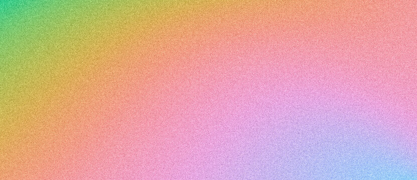 Retro summer background, purple pink green yellow grainy texture gradient for event poster backdrop design
