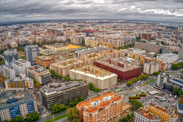 Obraz premium Aerial View of Seville, Spain