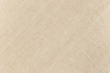 Fototapeta premium Light Beige Fabric Texture Background, Minimal Natural Linen Surface