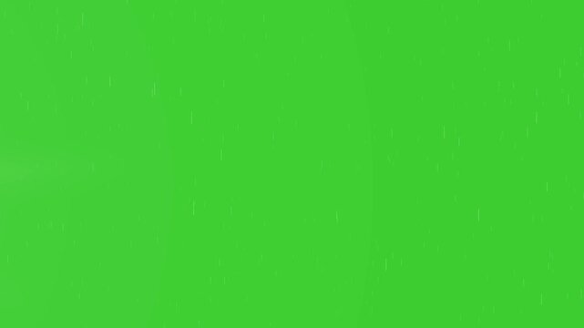  high-quality real rain falling green screen footage, loopable rain isolated on green screen background. Realistic heavy rain rainfall wind particle concepts