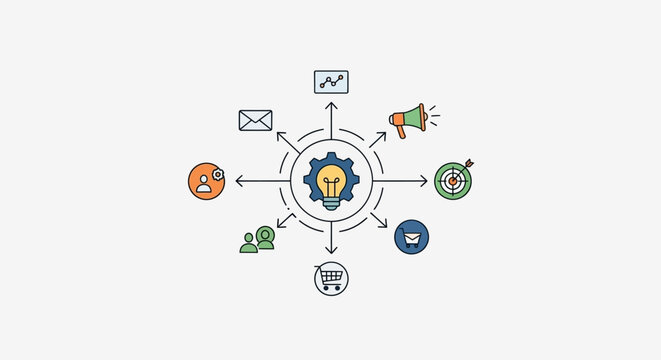 Innovation Technology Network Concept.