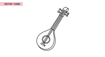 Naklejka premium Vector Illustration of a Traditional Tumbadora Musical Instrument