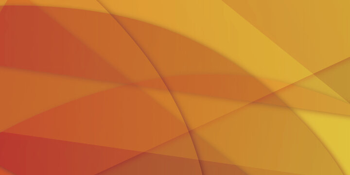 Abstract geometric background with layered warm orange and yellow shades