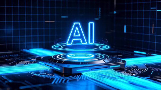 AI technology circuit board