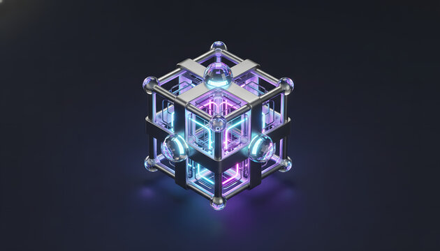 Advanced data network cube with real time communication flow