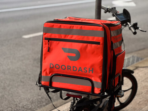 DoorDash Bicycle Courier