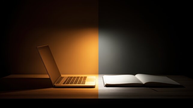Work-Study Options: Laptop & Notebook Split Lighting Concept, Technology