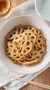 蓮根のきんぴら 和食の副菜・常備菜