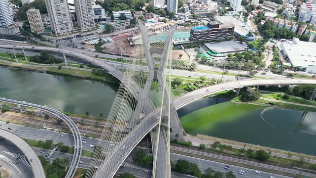 Ponte Estaiada Octavio Frias de Oliveira - S&atilde;o Paulo SP