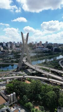Ponte Estaiada Octavio Frias de Oliveira - S&atilde;o Paulo SP