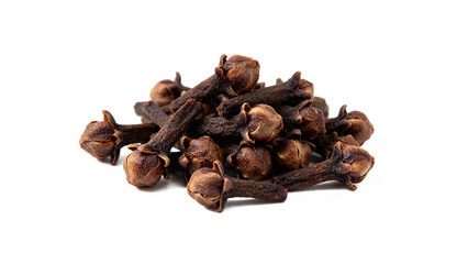 Obraz premium Dried Cloves Spice Isolated on Transparent Background PNG