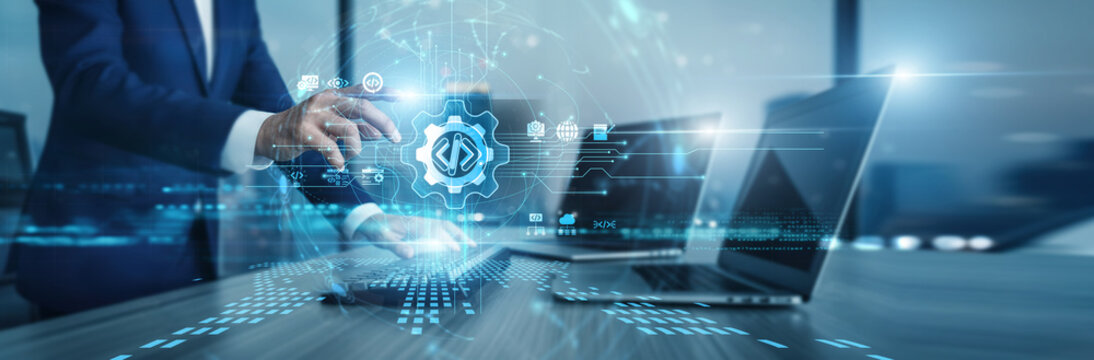 Software Development lead working on computer systems to create custom programs. Agile methodologies guide the team through coding and debugging to launch high-quality products.