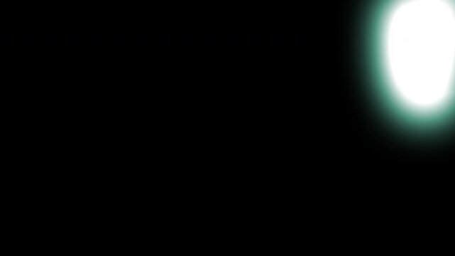 Soft Pink Orange Corner Light Leak Flare Motion Graphic 4K Film Overlay