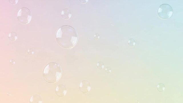 abstract background with bubbles
