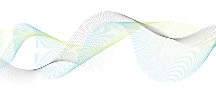 abstract blue background with waves