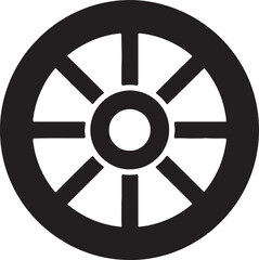 Obraz premium Crown with laurel wreath emblem sign vector.