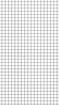 Torn Paper Grid Reveal.White ripped paper reveals a blank graph paper texture. Ideal for educational video transitions.