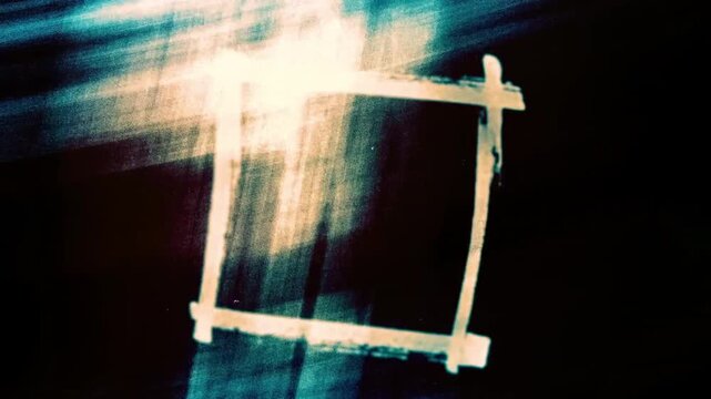 Set of Vintage Projector Scratches and Flicker