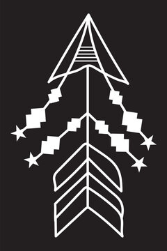 Us army sergeant first class rank insignia white on black background