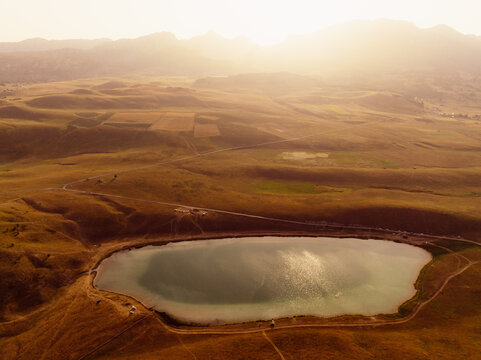 Vrazje Jezero or Devils lake in Durmitor National Park,  near Zabljak city in Montenegro