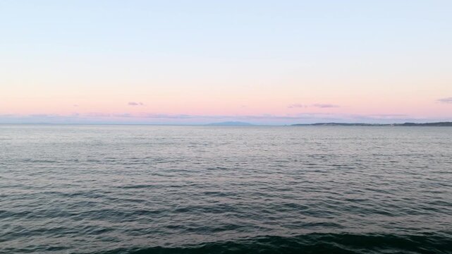 Orewa Low Sea Glide Sunset