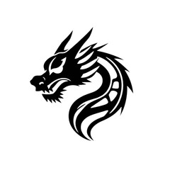 Obraz premium dragon tattoo design