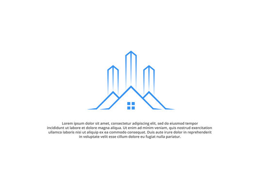 Residential and Commercial Property Construction Logo