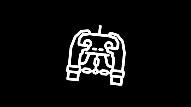 Hands shackled with chains, symbolizing restriction and loss of freedom in a digital world