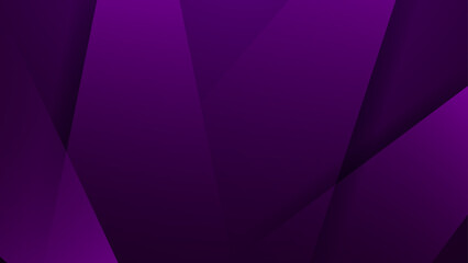 Obraz premium Luxury violet purple magenta geometric shadow layer design for web