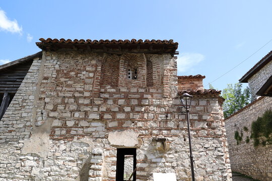 The St. Mary of Blachernae Church is a Byzantine church in Berat, Albania